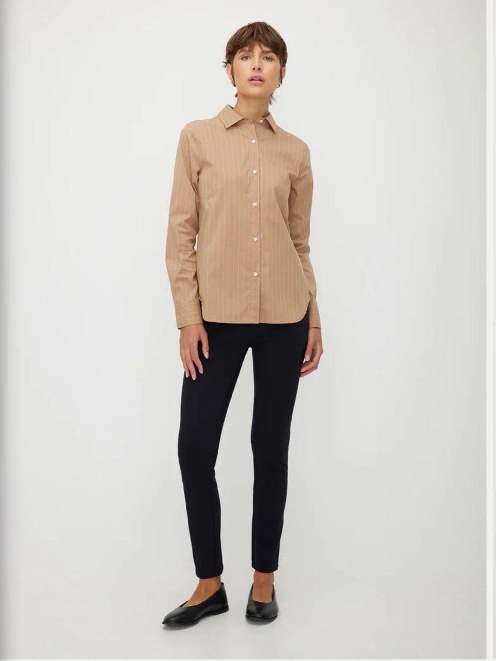 Kit and Ace Marbella Classic Fit Button Up Shirt Size Small